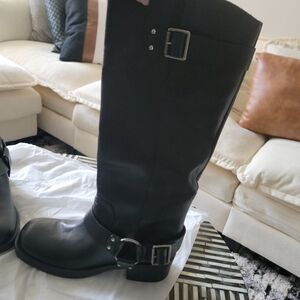 Aldo Black Knee-High Boots